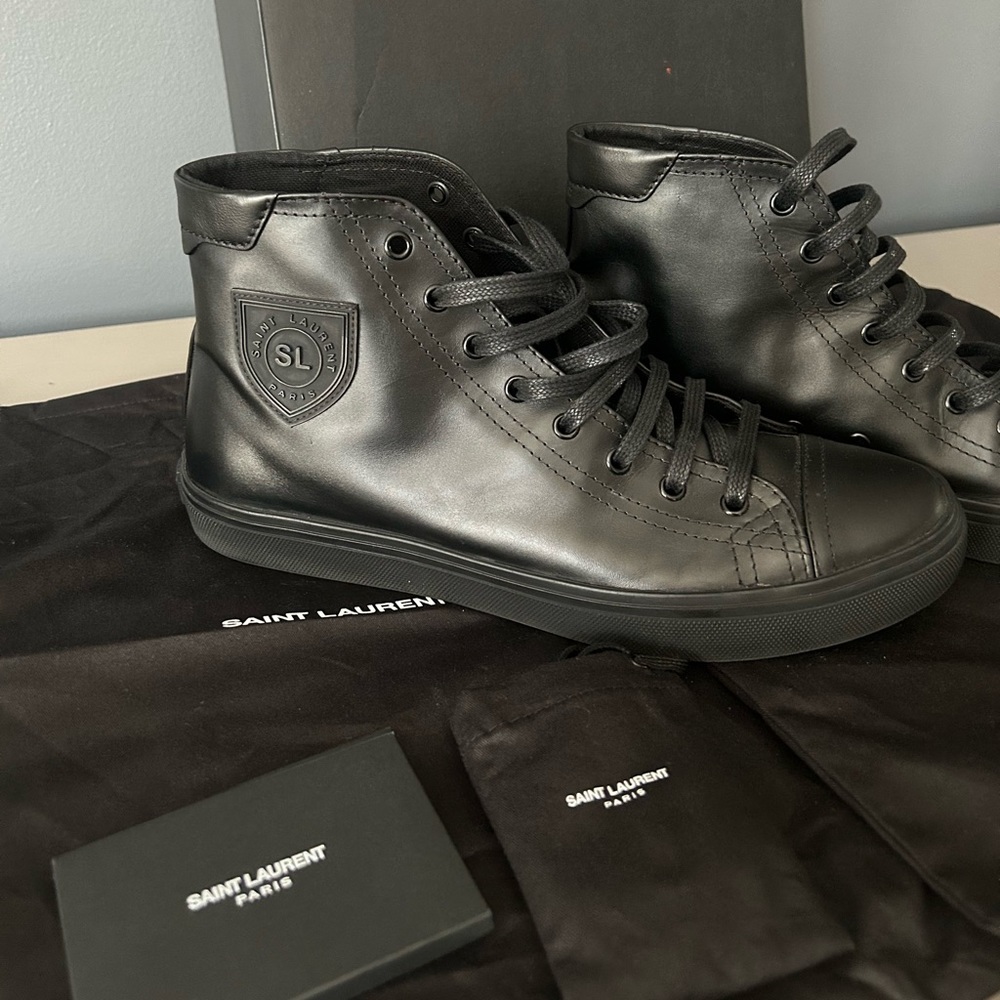 NWT Saint Laurent high tops.